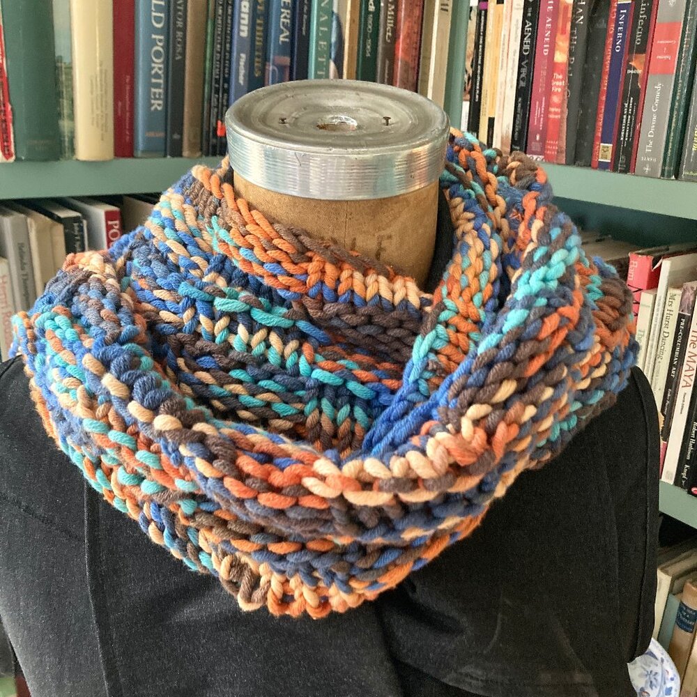 Artisan-made Multi-color Scarf